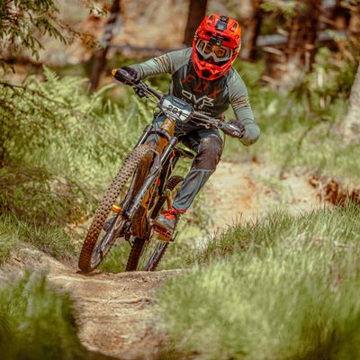 Descending With Flow at Dupont State Forest action photo